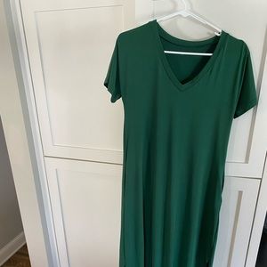 Emerald Green Maxi Dress